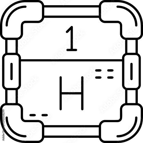 Hydrogen Icon