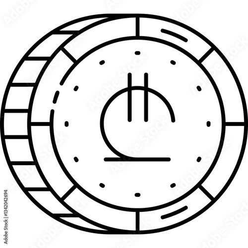Fotografie Georgian Lari Icon