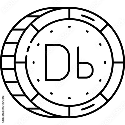 Sao Tomean Dobra Icon