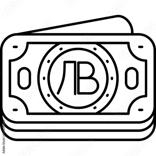 Bulgarian Lev Icon