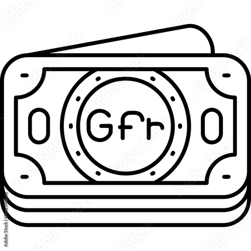 Equatorial Guinean Franc Icon