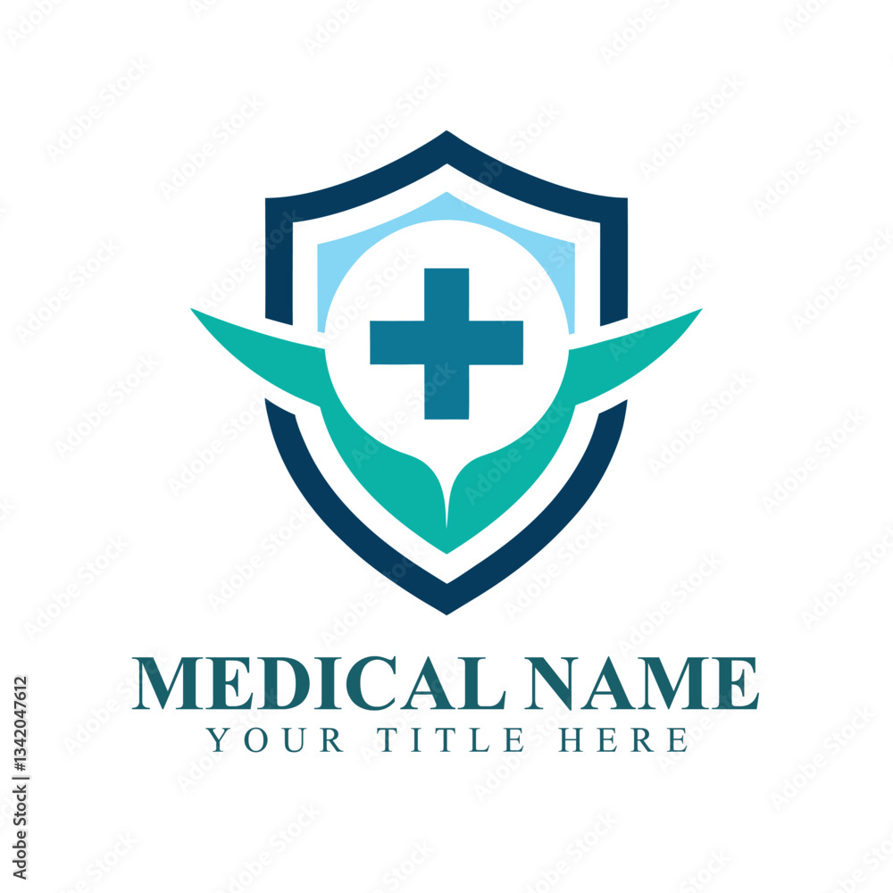 Obraz premium Health care logo. Medical logo