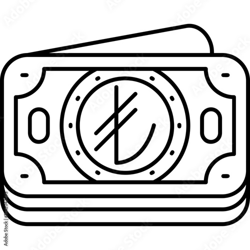 Turkish Lira Icon