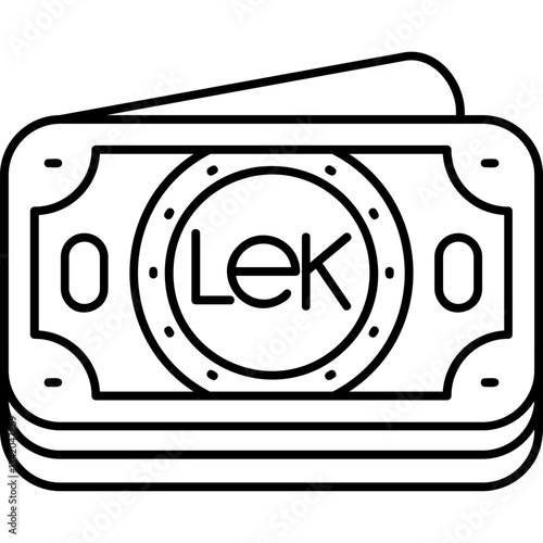 Albanian Lek Icon