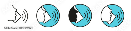 Icon bitte leise sein, pssst oder shhh Geste, symbol bitte keinen lärm, Piktogramm leise reden, auf lautstärke achten