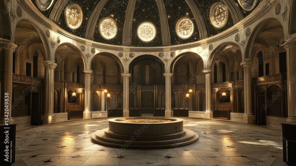 Obraz premium Celestial Rotunda