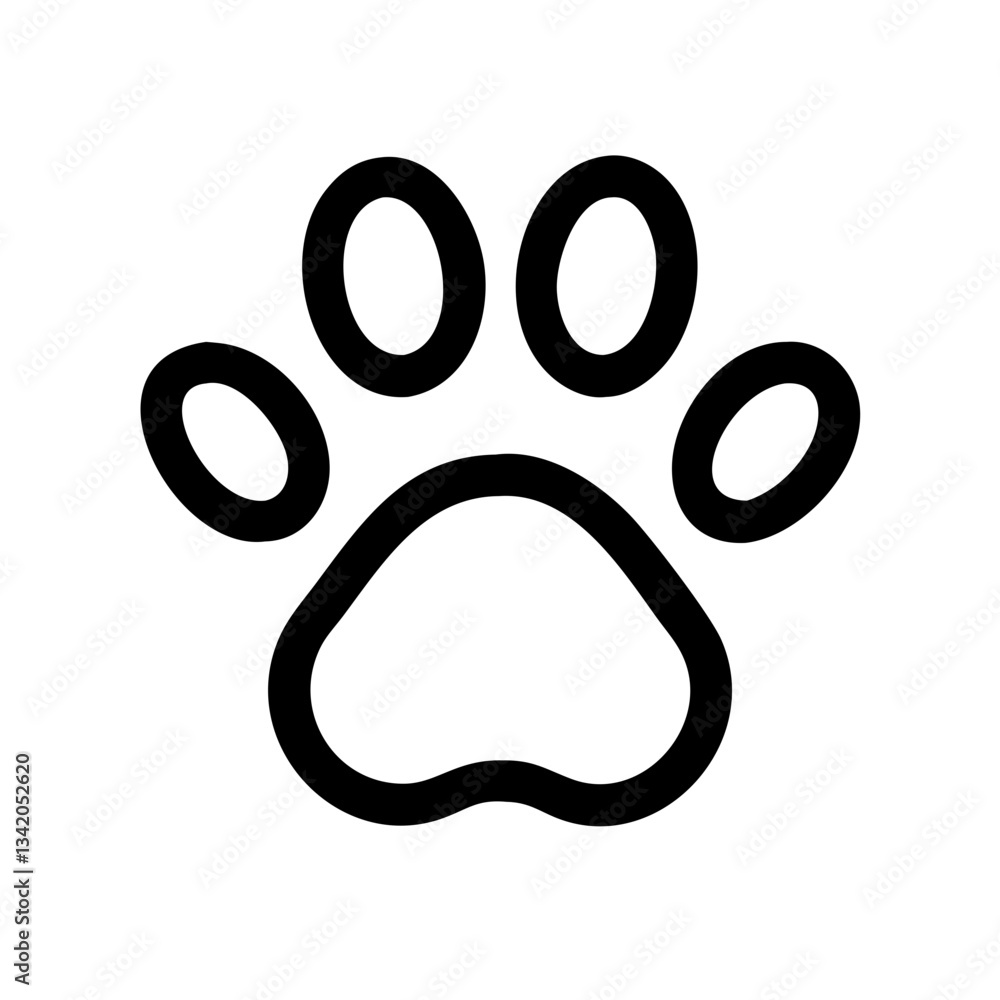 Paw Print Icon
