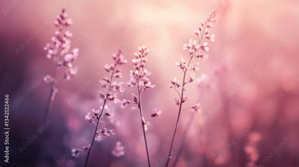 Delicate Blossoms in Soft Pastel Tones with Gentle Light Effects Delicate Blossoms in Soft Pastel Tones with Gentle Light Effects