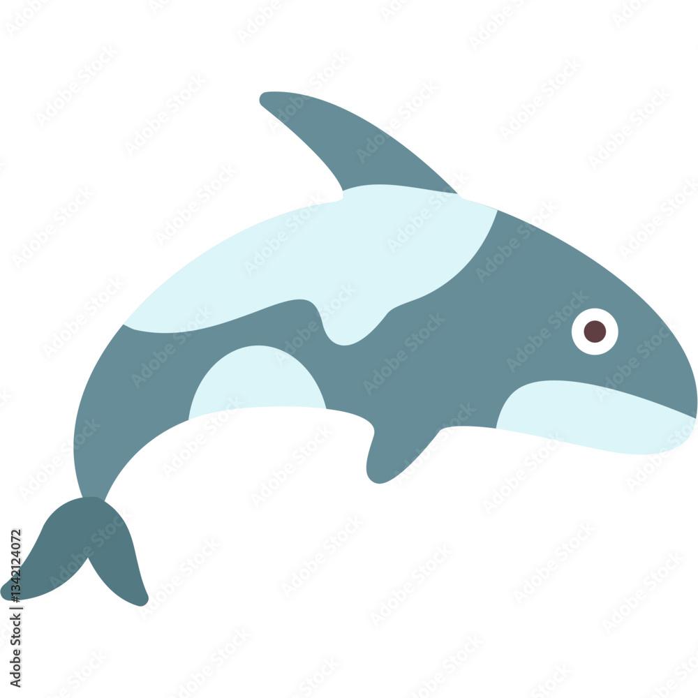 Fototapeta premium Orca Icon