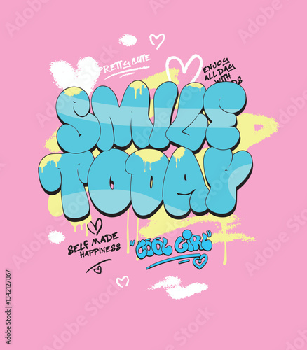 graffiti slogan for print