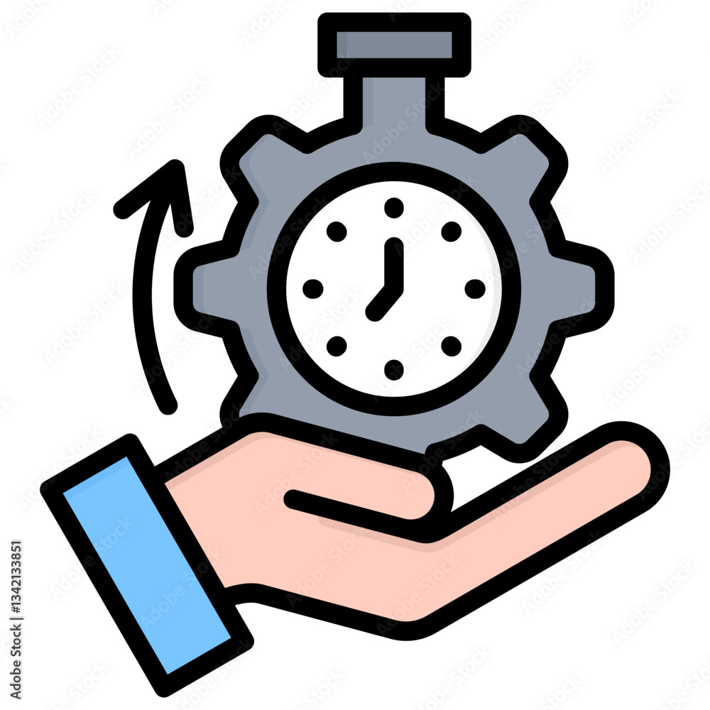 Time Management Icon Time Management Icon
