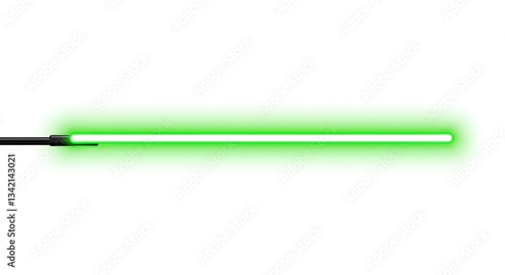 Green Line – Isolated on White Background, Smooth Stroke or Streak Green Line – Isolated on White Background, Smooth Stroke or Streak