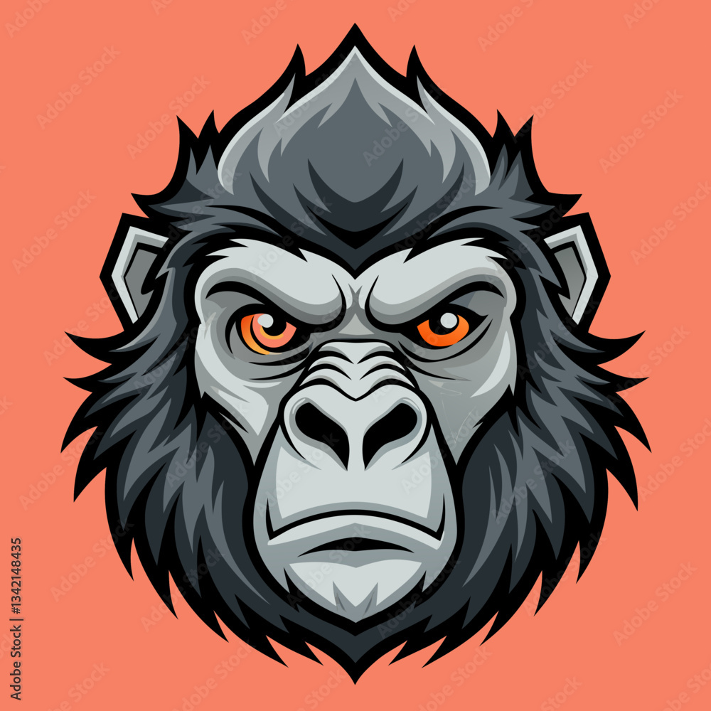 Fototapeta premium Gorilla head