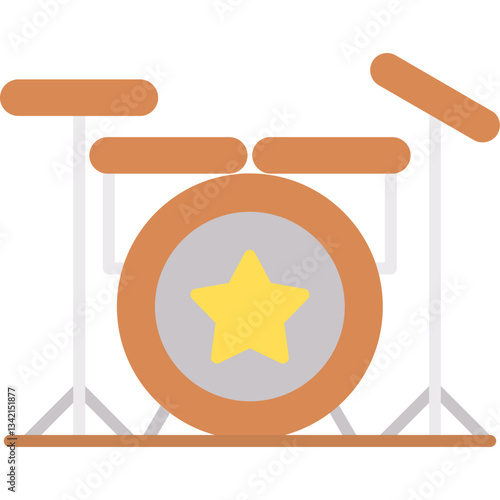 Drum kit Icon