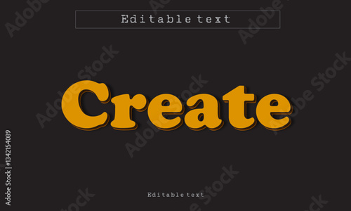 Text effect ,editable,cute, nice design,Poster Design,Headline Text, 