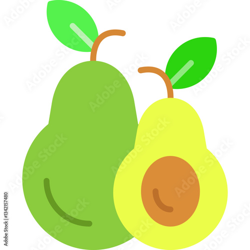 Avocado Icon