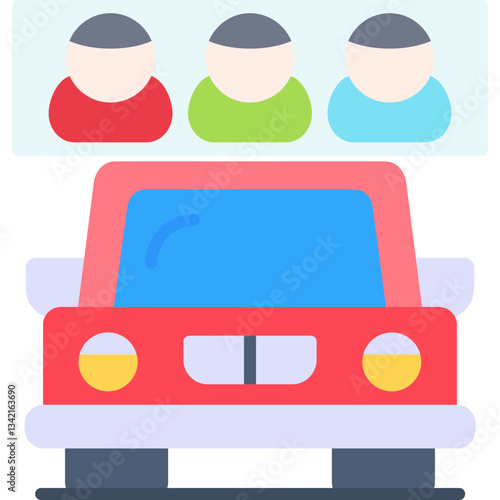 Car sharing Icon