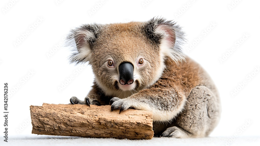 Fototapeta premium Adorable Koala Bear Cub Closeup