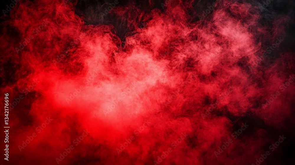 Red colored smoke swirls creating an abstract and atmospheric image Red colored smoke swirls creating an abstract and atmospheric image