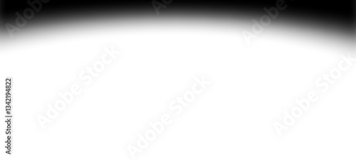 Realistic shadow drop effect over transparent background. Blurred soft shadow for decoration or graphic design. Dark shadow overlay. Shadow PNG, Cut out. Vector illustration.