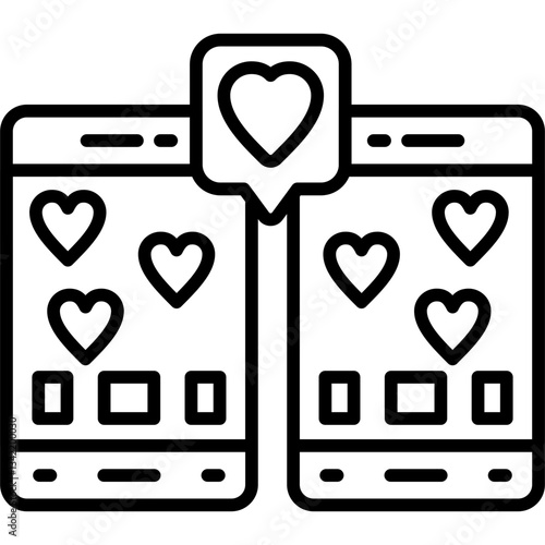 Heart Icon Vector Element