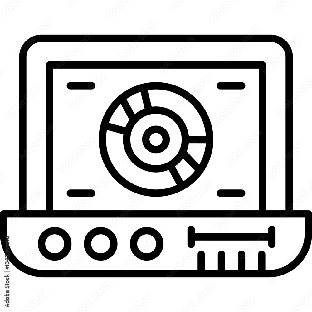 Cd Film Icon Vector Element Cd Film Icon Vector Element