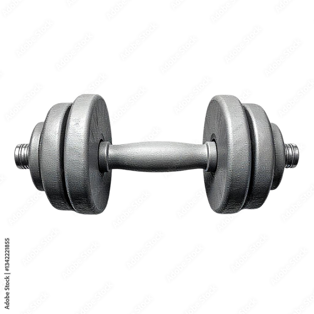 Fototapeta premium gym equipment isolated on white