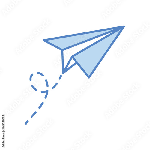Paper Plane vector icon