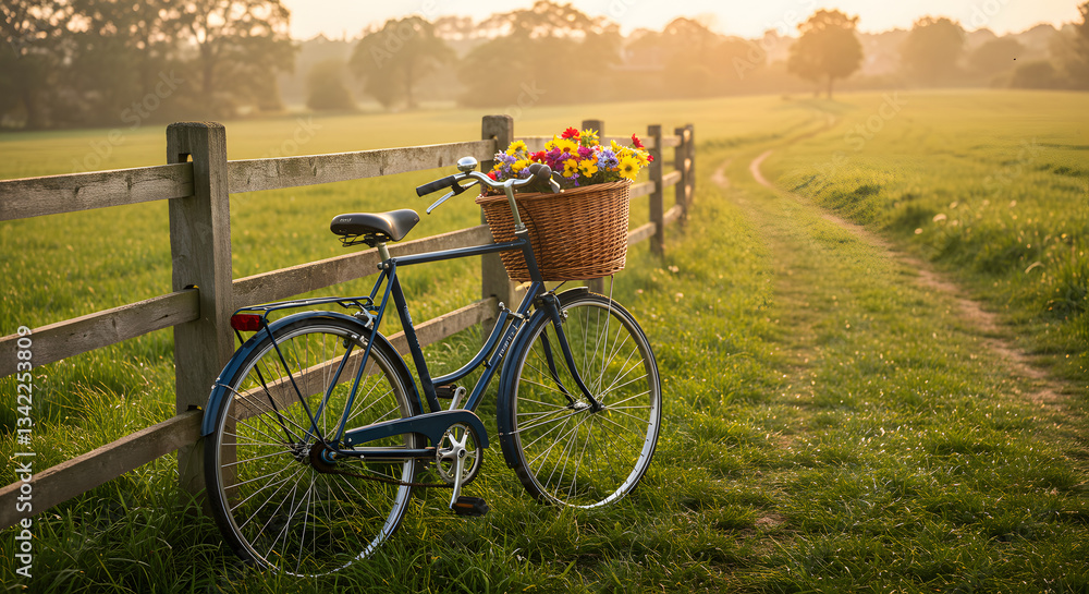 Fototapeta premium bicycle in the park