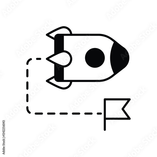 Realization vector icon