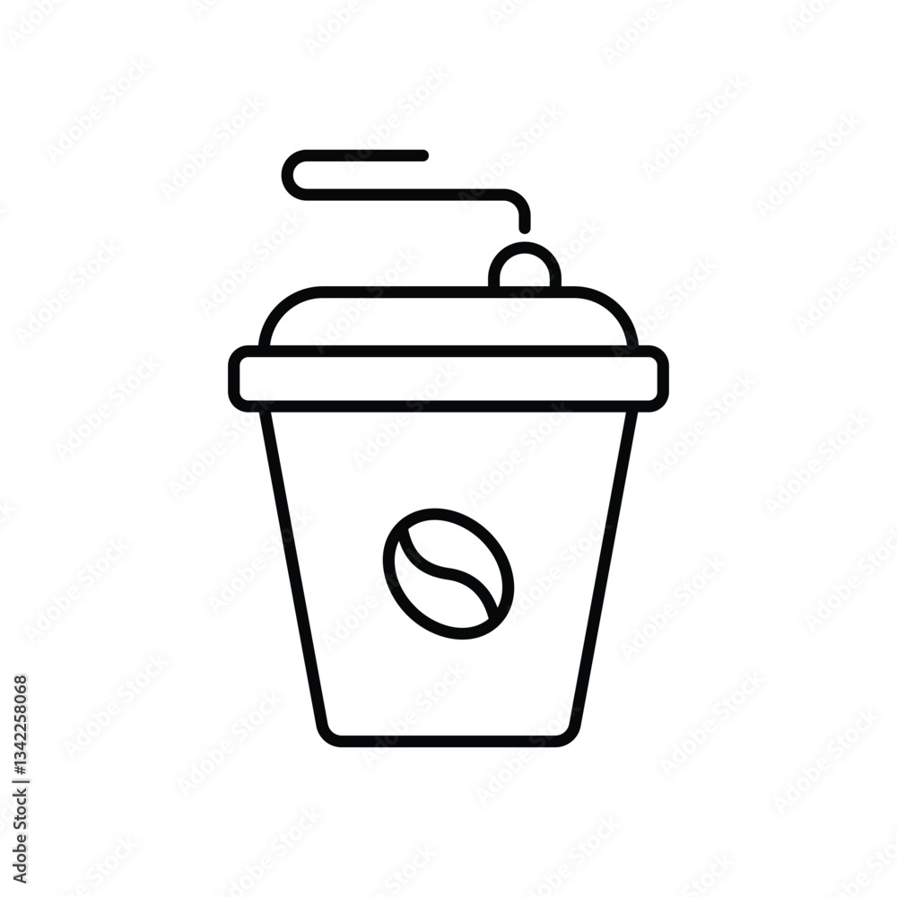 Coffee vector icon Coffee vector icon