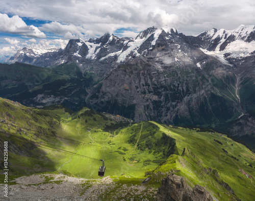 Schilthorn - the summit of the Bernese Aplps - Switzerland