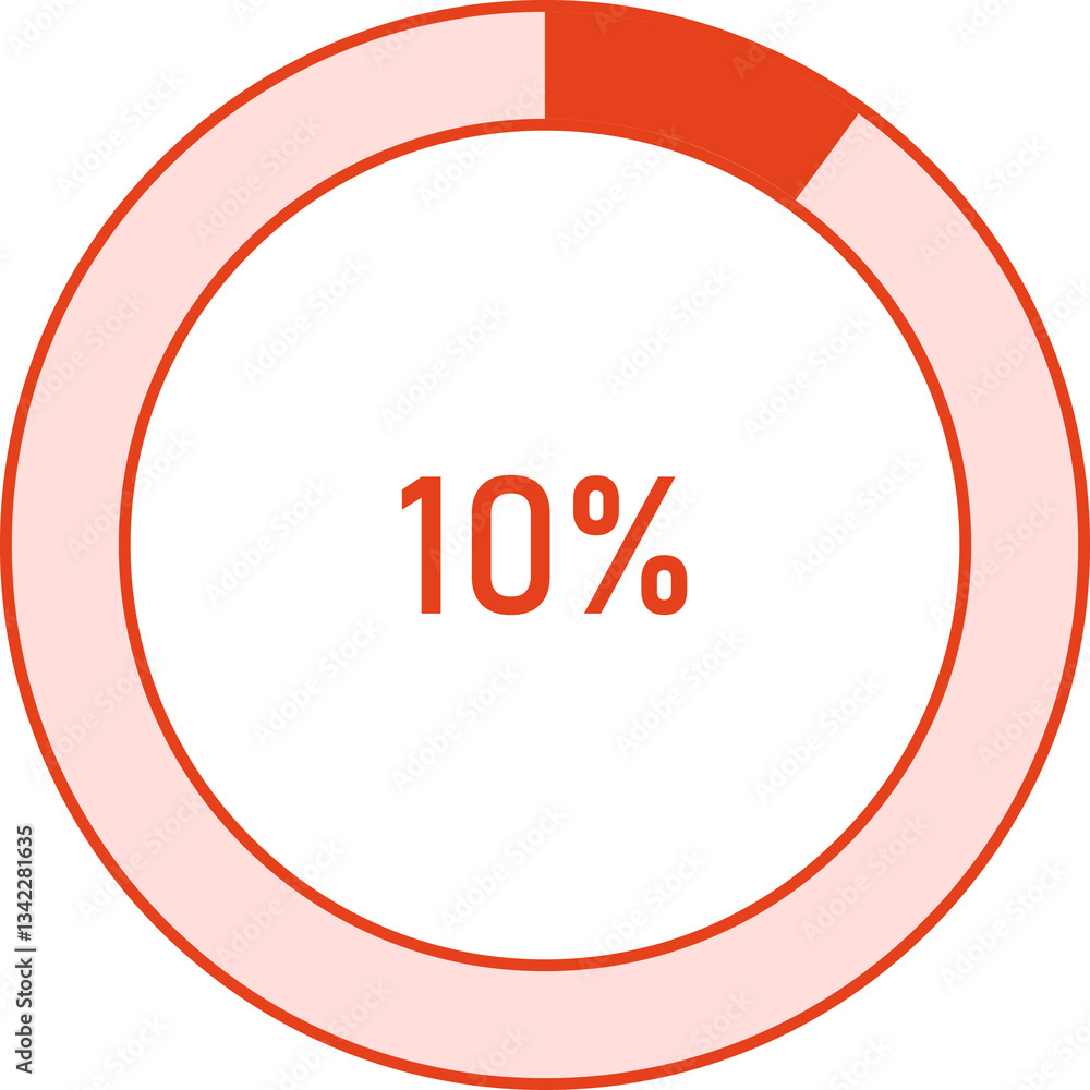 Circle shape progress indicator icons set with 10% steps. Collection Of Circular Progress Bars Timer Icon. Circle Indicators illustration. Circle shape progress indicator icons set with 10% steps. Collection Of Circular Progress Bars Timer Icon. Circle Indicators illustration.
