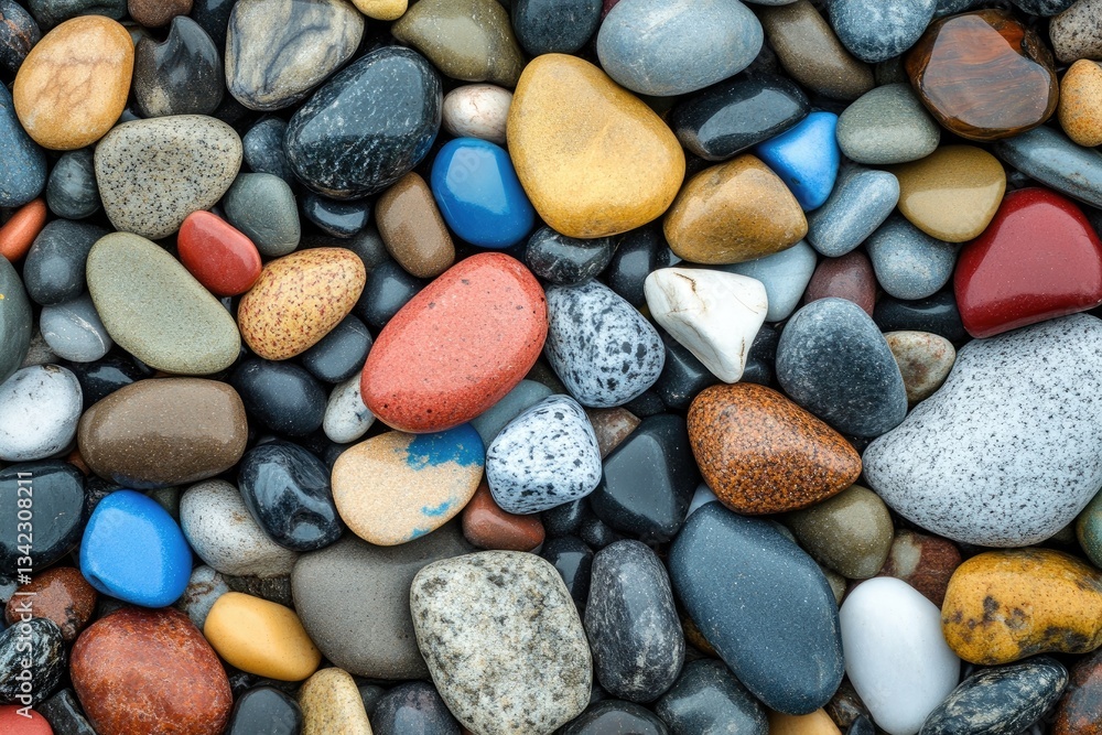 Colorful Pebbles Background Colorful Pebbles Background