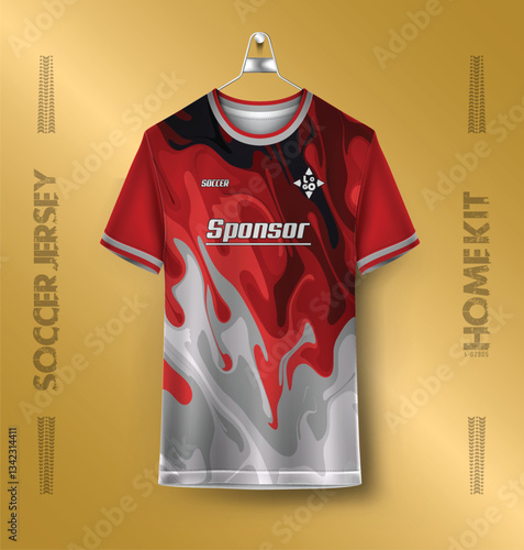 Vector jersey Background design for sublimation sport t shirt design