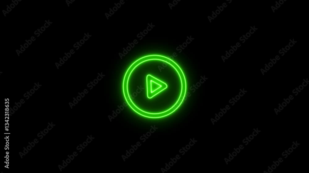 Video, audio neon play button icon animation. glowing play button animation. Press to play. Start button sign video. Music play button icon animation in glowing. Video, audio neon play button icon animation. glowing play button animation. Press to play. Start button sign video. Music play button icon animation in glowing.