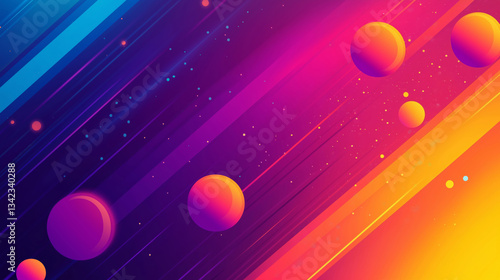 Vibrant Gradient Background with Smooth Color Blending and Texture