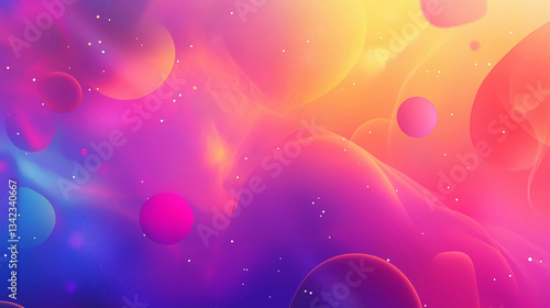 Vibrant Gradient Background with Smooth Color Blending and Texture