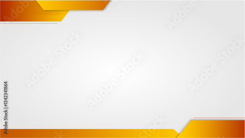 Orange Gradation Geometric Background