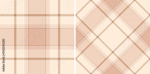 Elegant pastel plaid patterns, perfect for textile design, fashion, or website backgrounds.