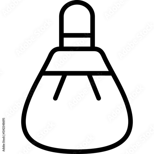 hot compress pouch icon