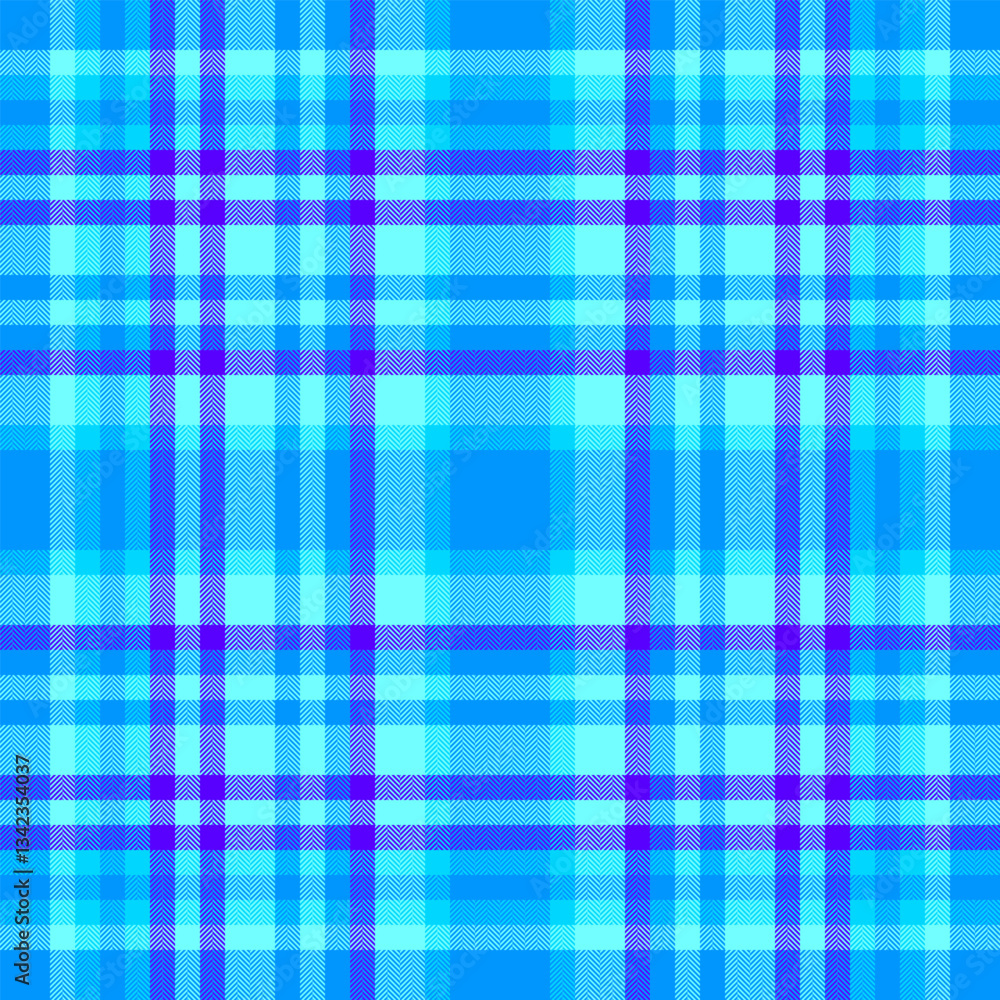 Vibrant blue plaid pattern. Perfect for textile design, website backgrounds, or fashion projects. This seamless texture offers a cheerful, summery aesthetic with a modern twist. Vibrant blue plaid pattern. Perfect for textile design, website backgrounds, or fashion projects. This seamless texture offers a cheerful, summery aesthetic with a modern twist.