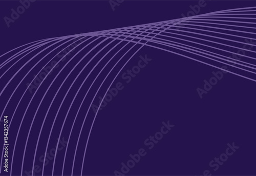 abstract background with a lot of wavy lines in purple colors