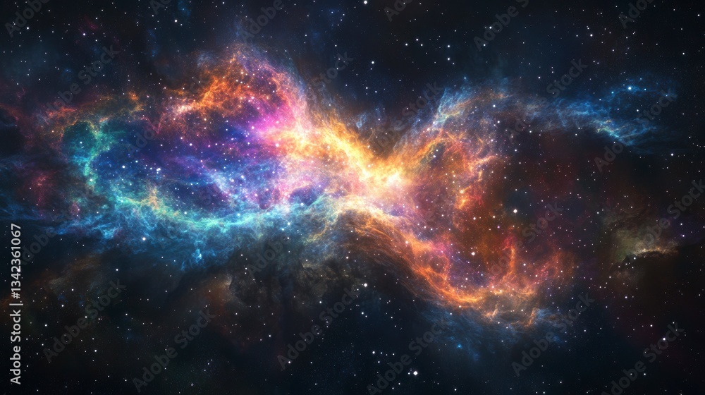 Celestial Nebula Cosmic Dance of Light and Color Celestial Nebula Cosmic Dance of Light and Color