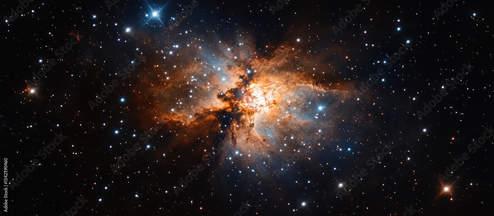 Cosmic Nebula Star birth, space, background stars, astronomy Cosmic Nebula Star birth, space, background stars, astronomy