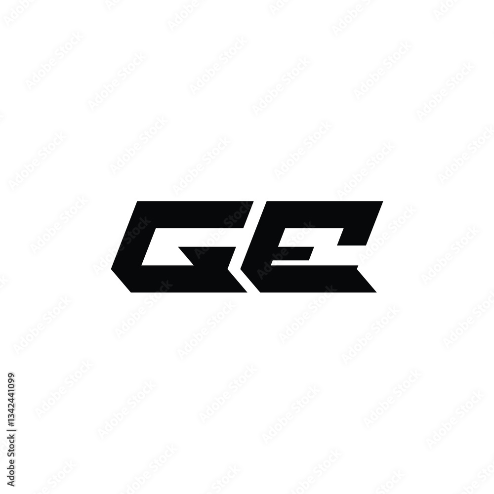 GE monogram logo design letter text name symbol monochrome logotype alphabet character simple logo GE monogram logo design letter text name symbol monochrome logotype alphabet character simple logo