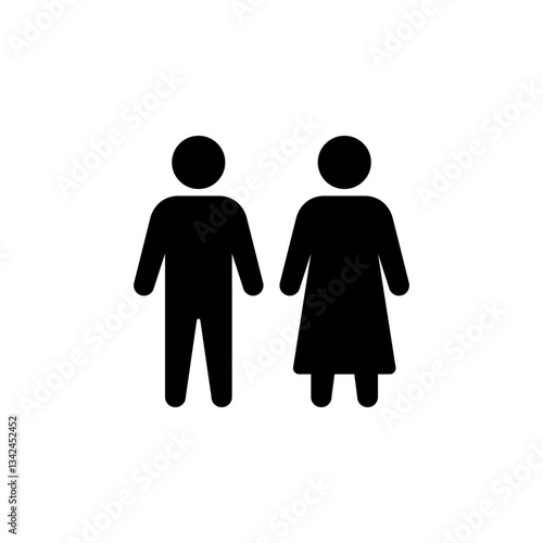 male and female icon symbols