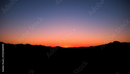 Wallpaper Mural Stunning Desert Sunset Silhouette Dramatic Landscape Photography Torontodigital.ca