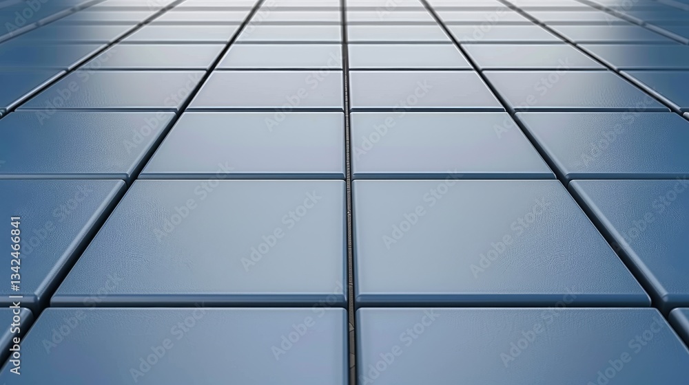 Geometric blue square tiles pattern Geometric blue square tiles pattern