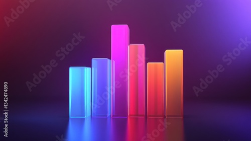 Colorful Gradient Bars in a Modern Abstract Setting Free Download Colorful Gradient Bars in a Modern Abstract Setting - GFXLoad